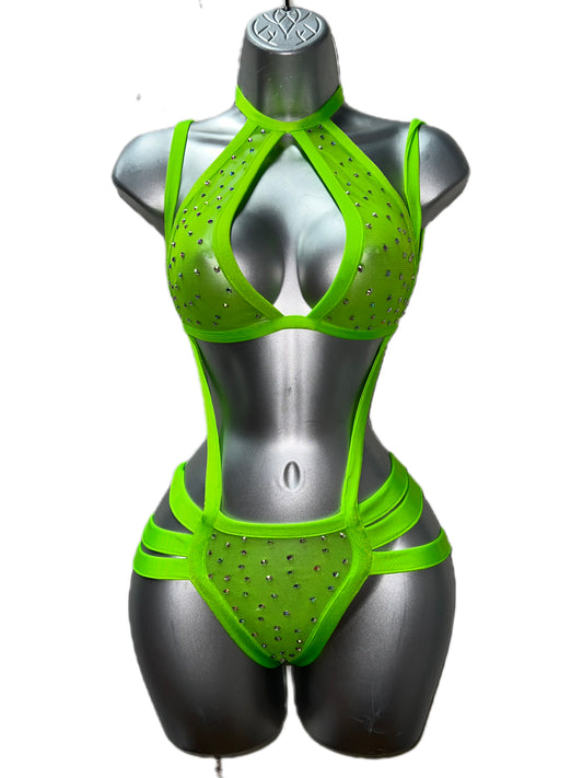 NEON GREEN ONE PIECE