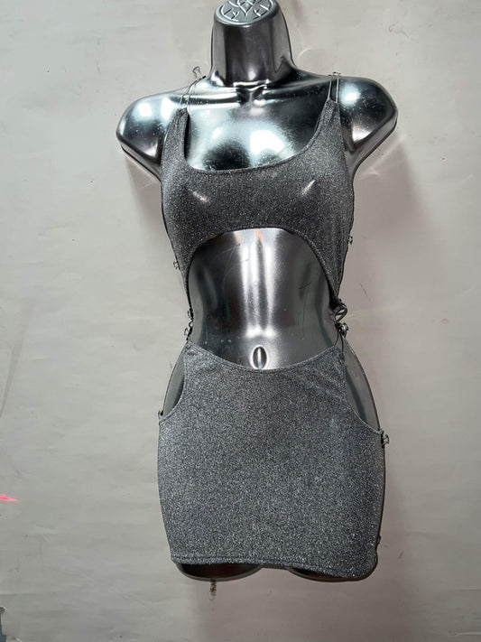 SPARKLE GRAY DRESS