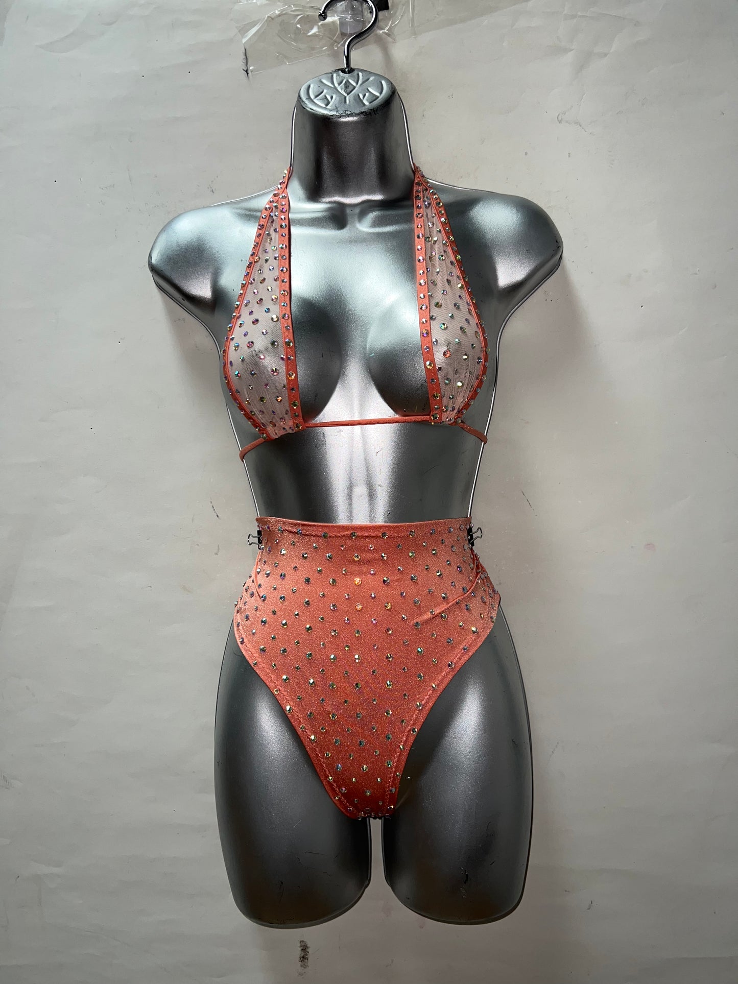 Two Piece High Waist Short Set