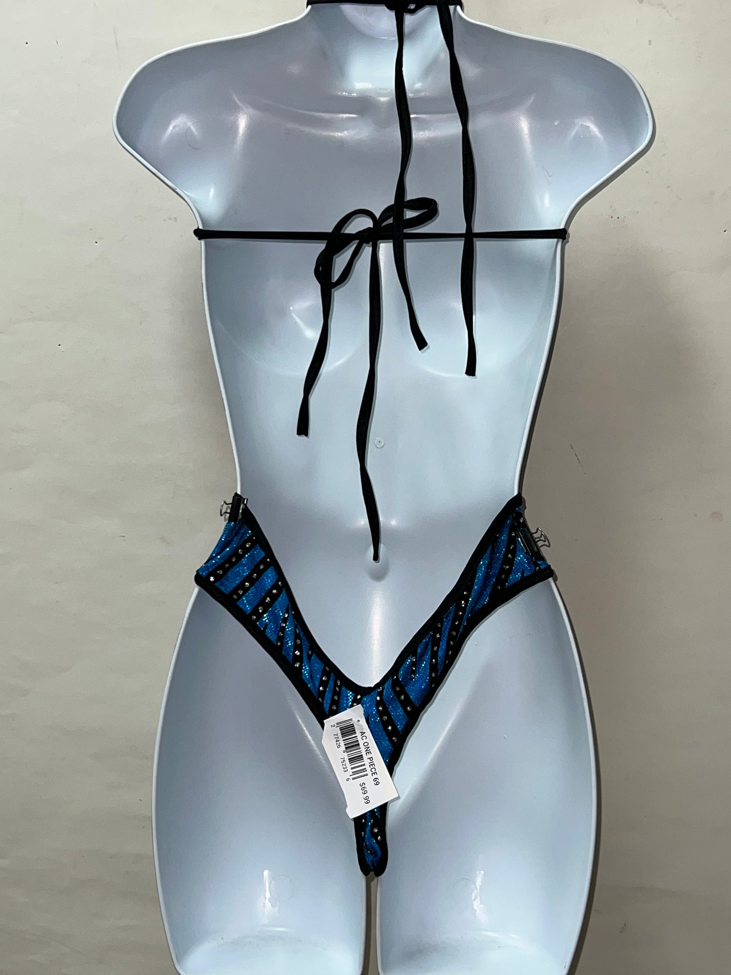 One Piece Rhinestone Ensemble