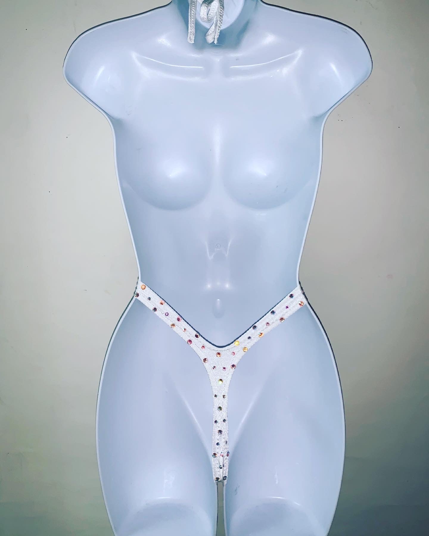 One Piece Rhinestone Ensemble