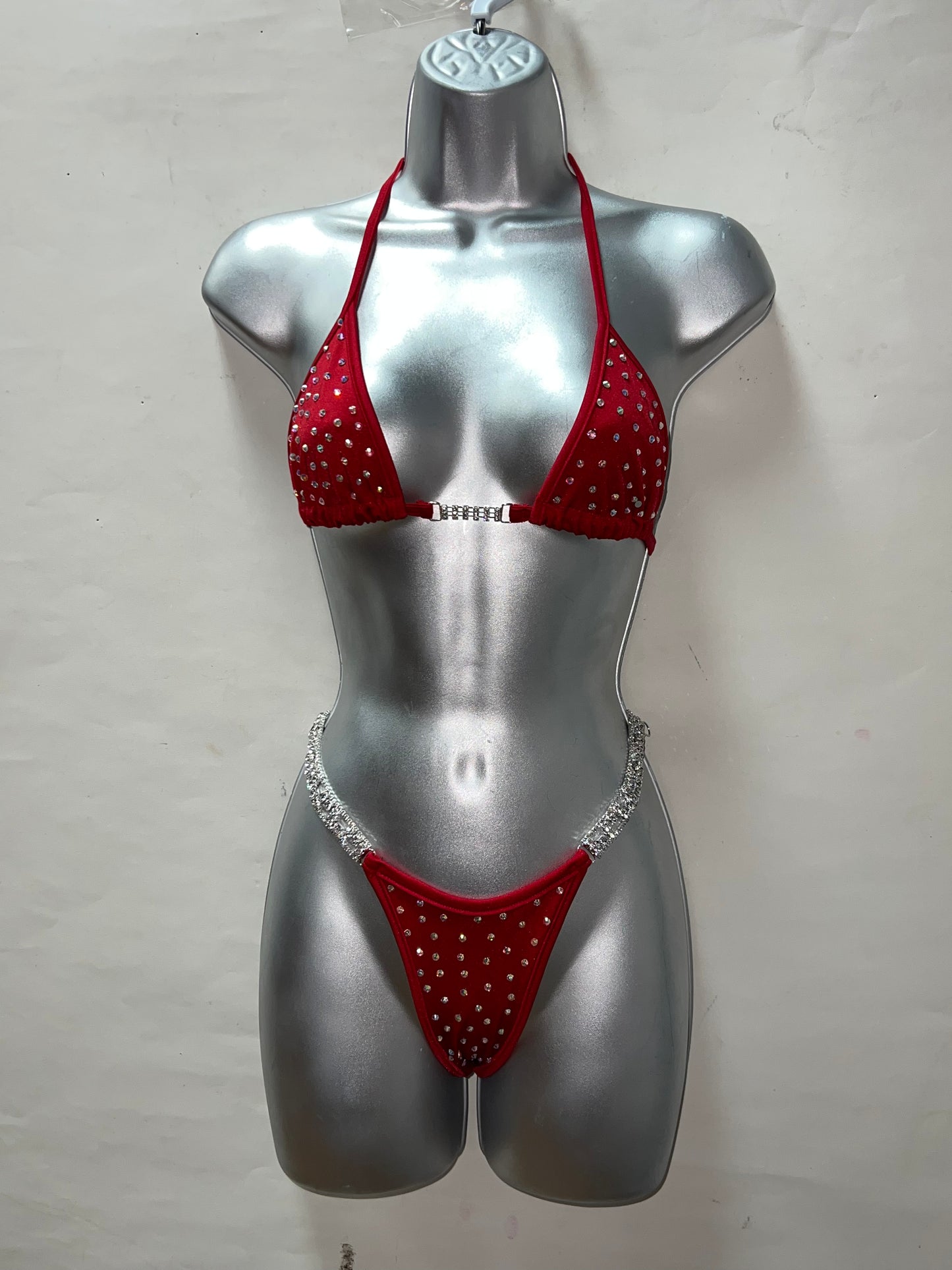 Two Piece Rhinestone Set