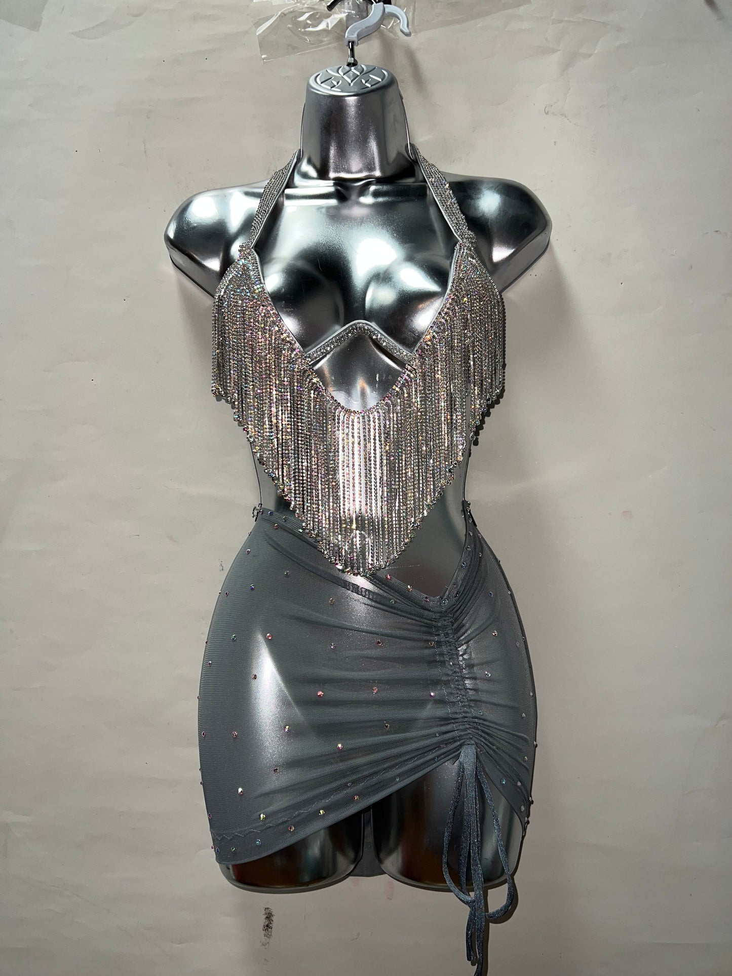 Two Piece Chandelier Bra Set