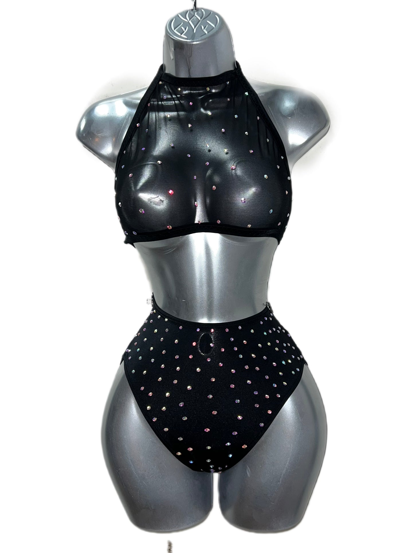 Two Piece High Waist Short Set