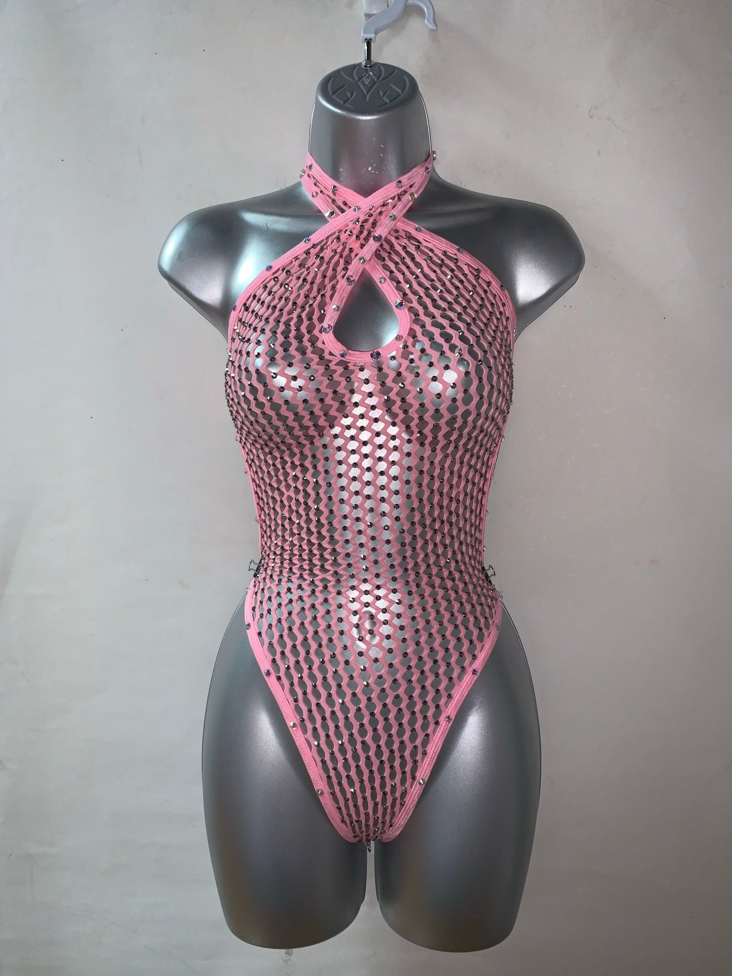 One Piece Rhinestone Ensemble