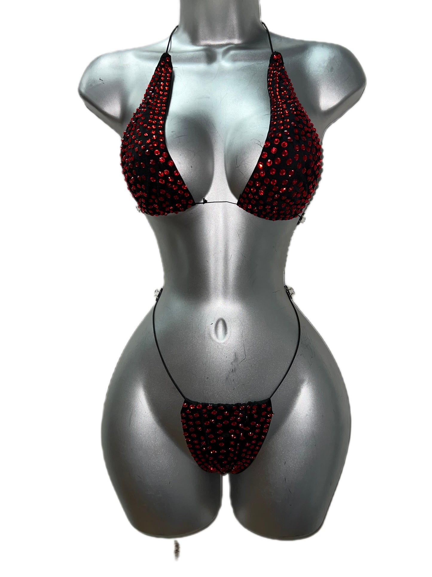 Two Piece Rhinestone Set