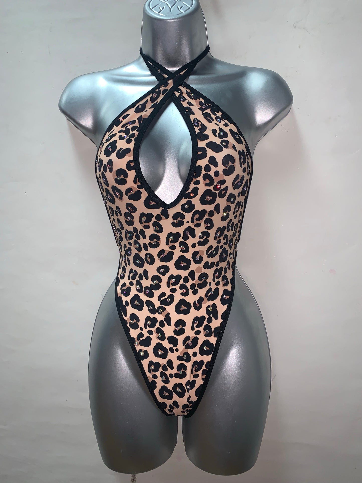 One Piece Rhinestone Ensemble