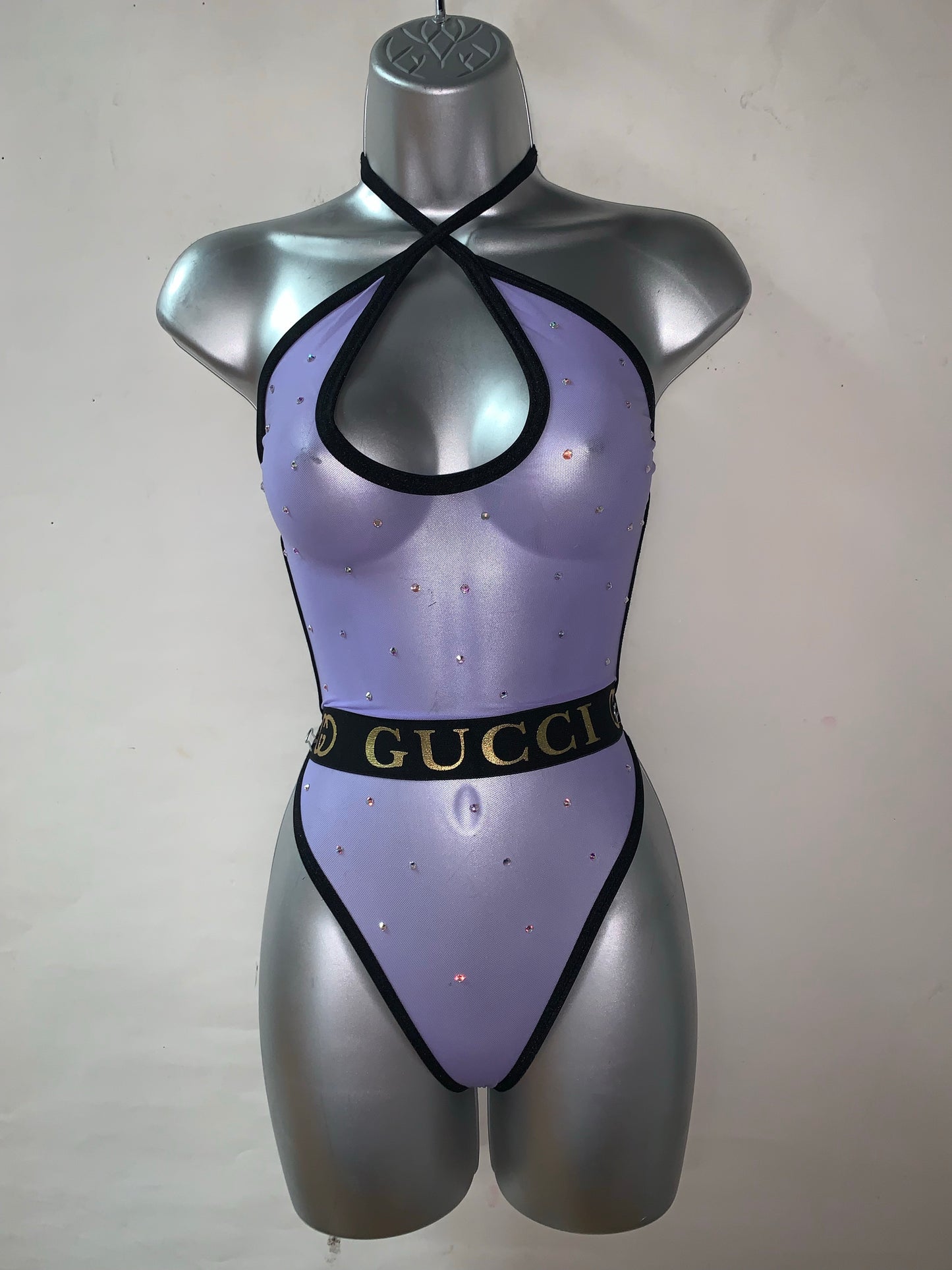 One Piece Rhinestone Ensemble