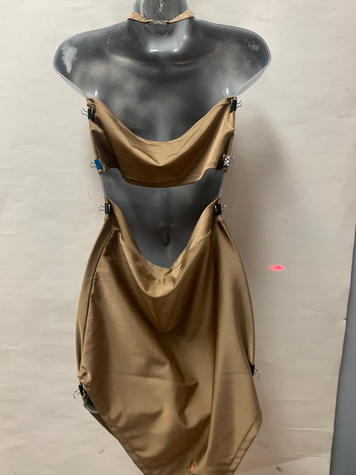 Two Piece Lycra Skirt Set