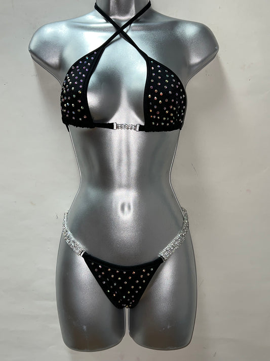 Two Piece Rhinestone Set