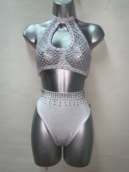 RHINESTONE FRINGE SET