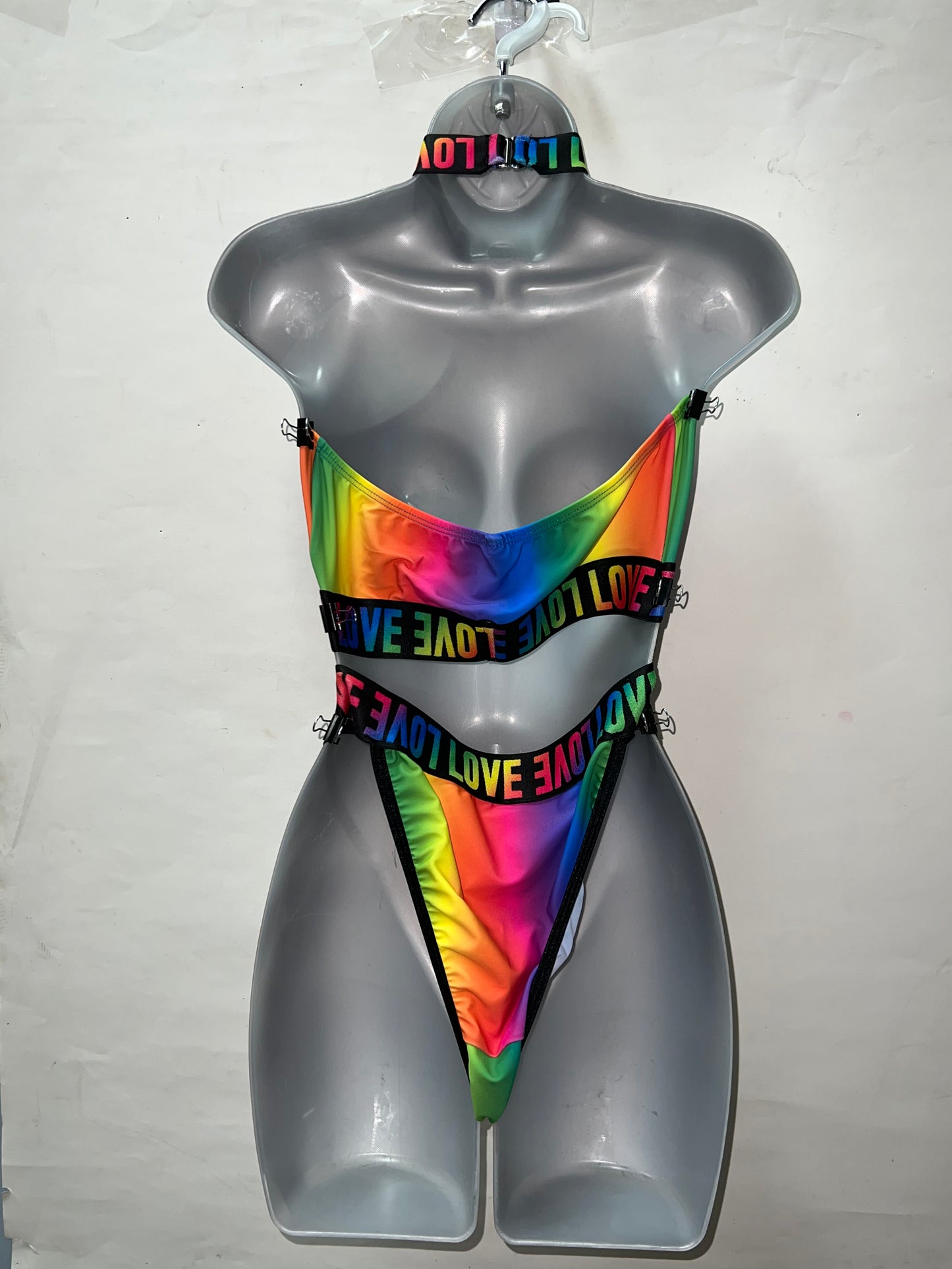 Two Piece Crop Top Pride Short Set