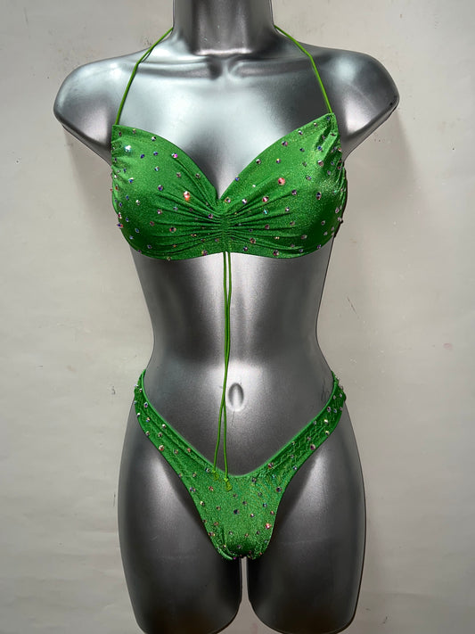 Two Piece Thong Short Set