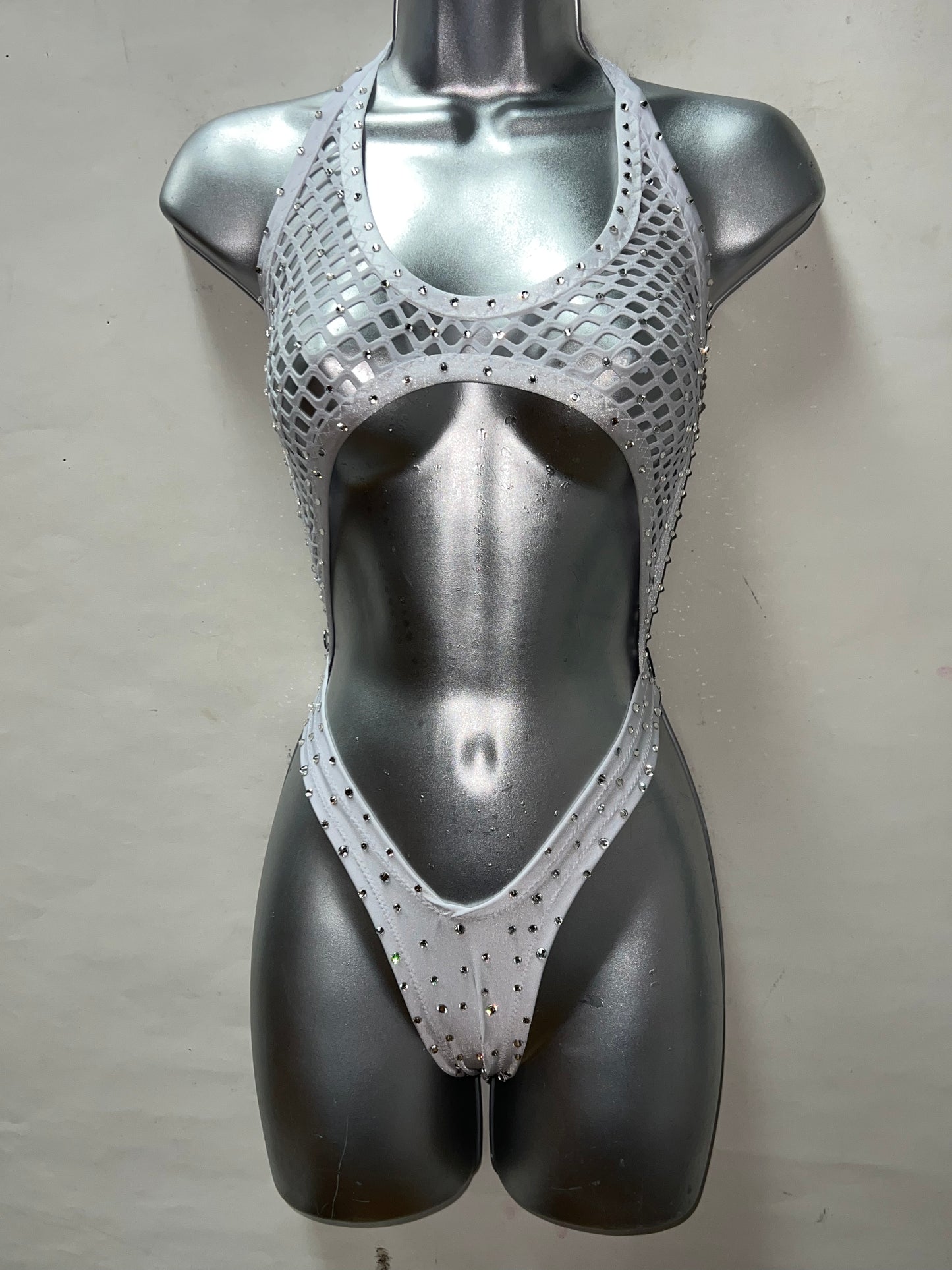 One Piece Fishnet Ensemble