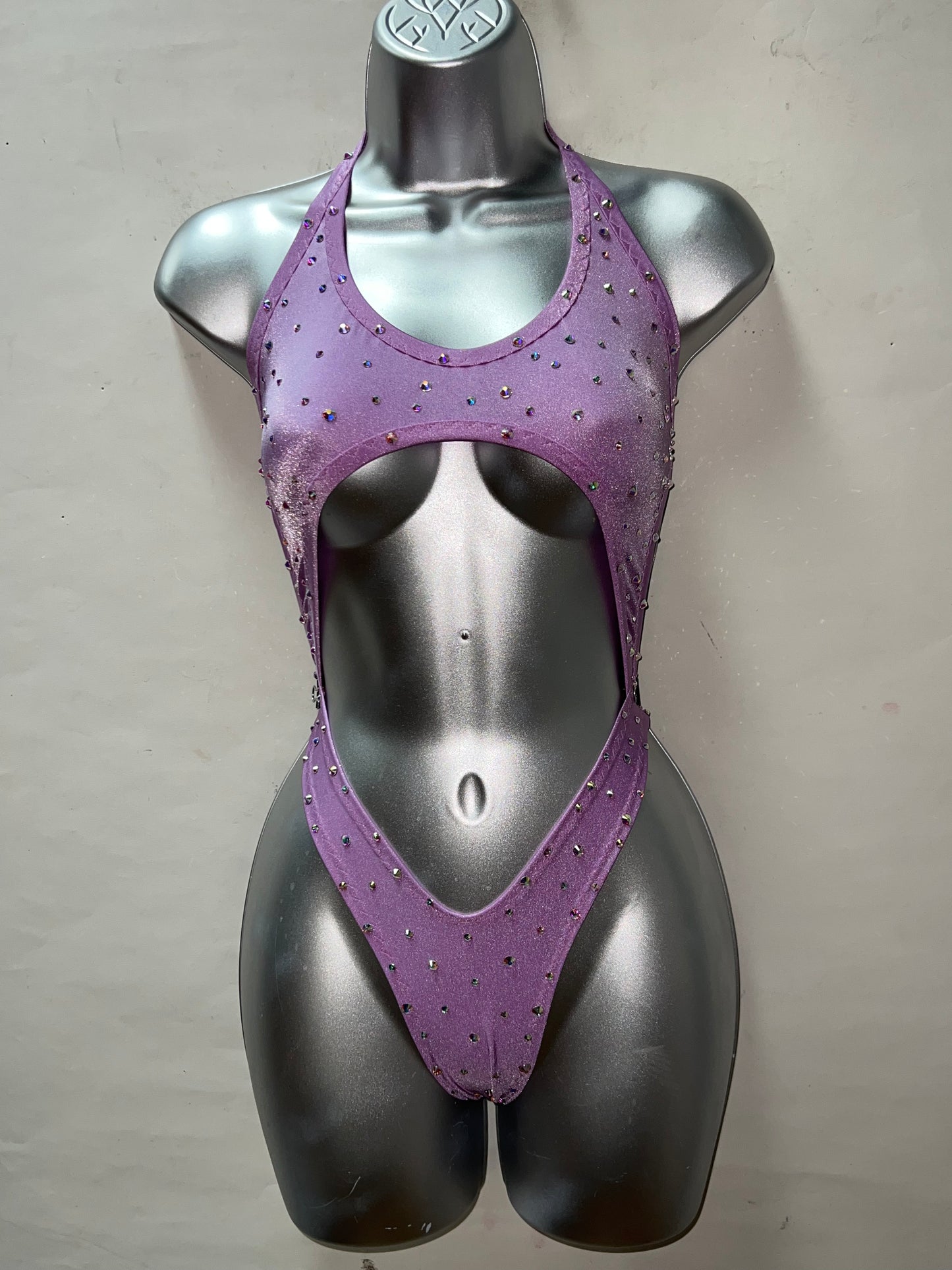 One Piece Rhinestone Ensemble