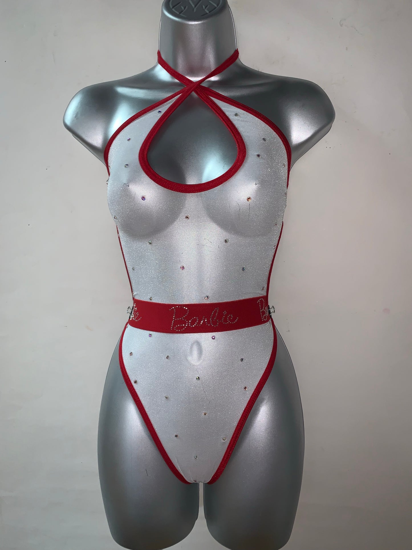 One Piece Rhinestone Ensemble