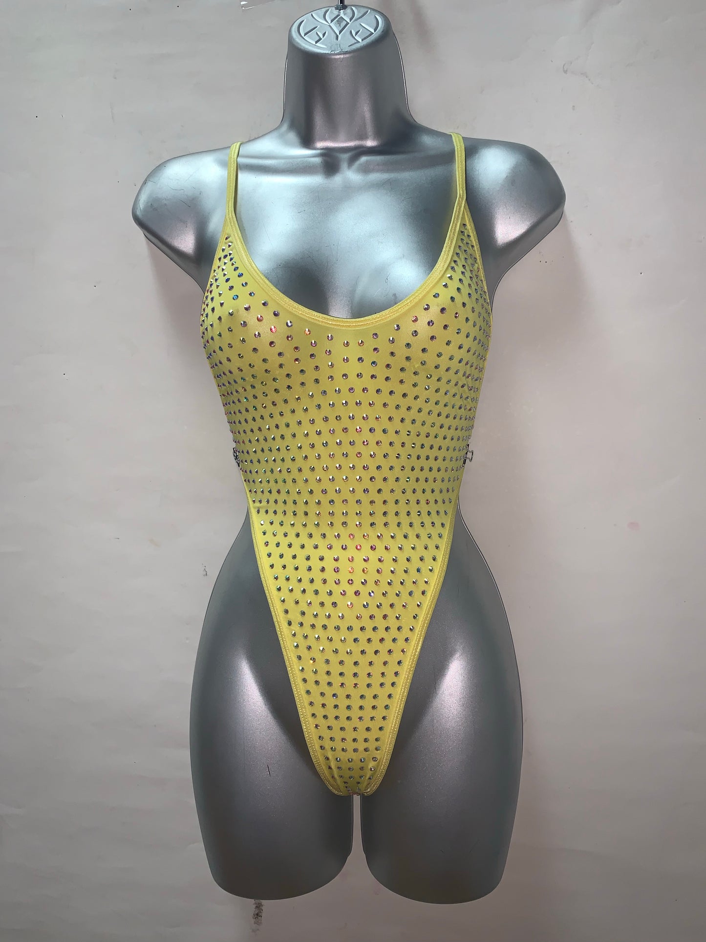 One Piece Rhinestone Ensemble