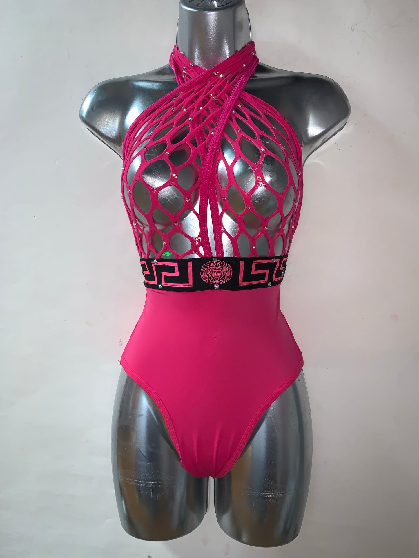 One Piece Rhinestone Ensemble