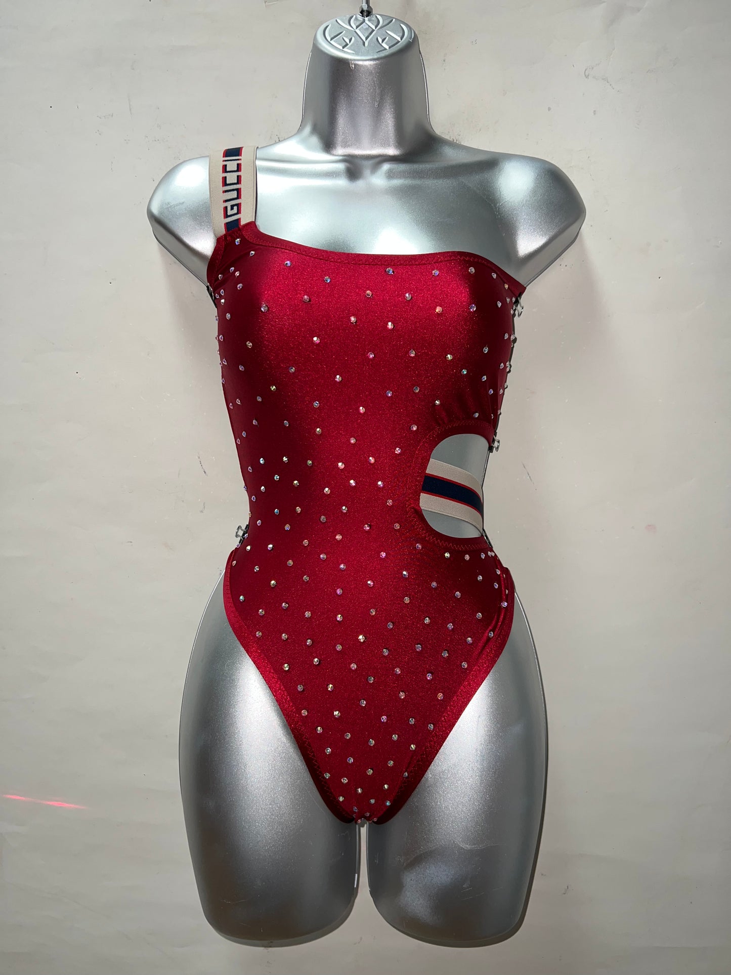 One Piece Rhinestone Ensemble