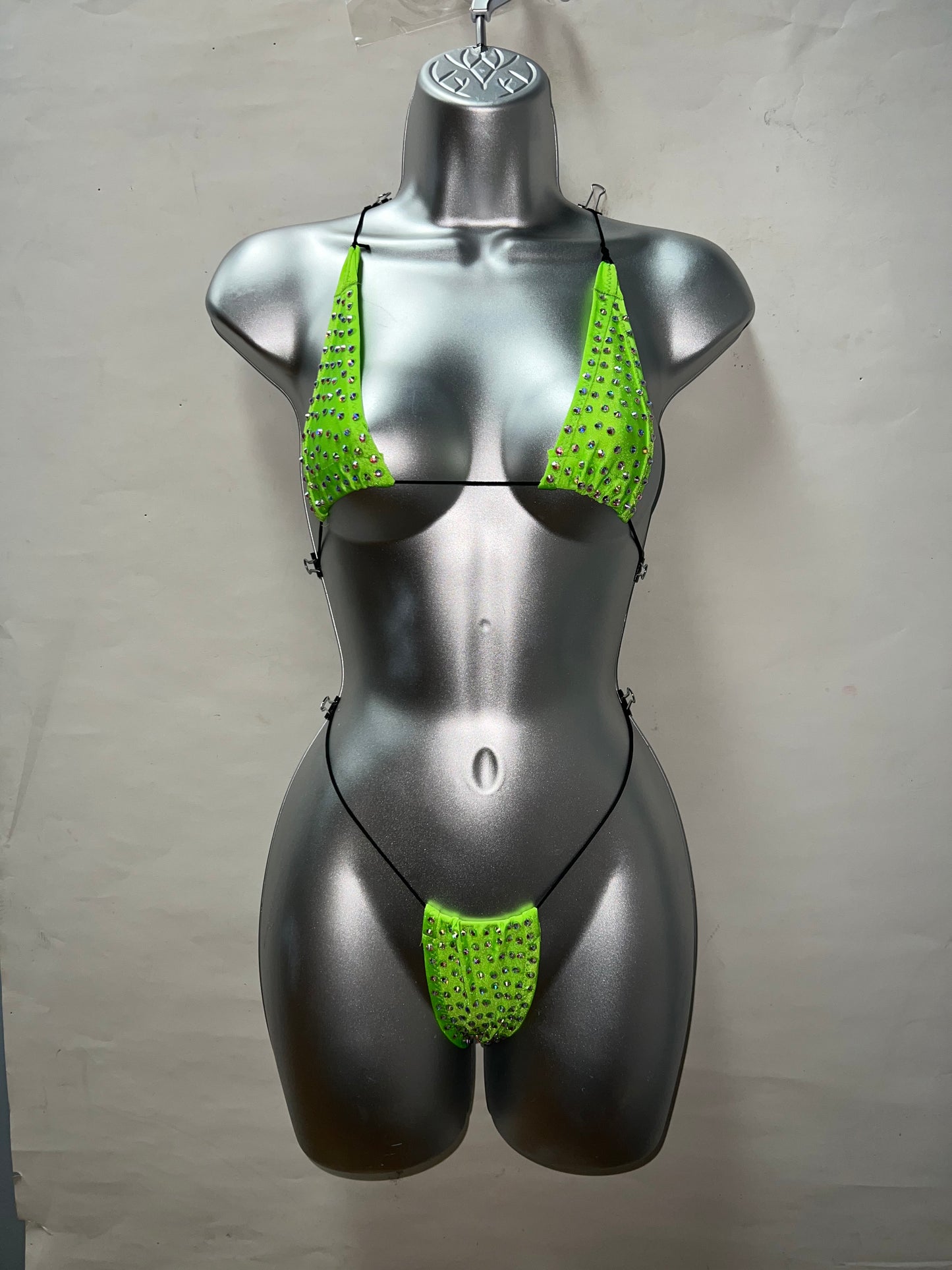 Two Piece Lime Micro Set