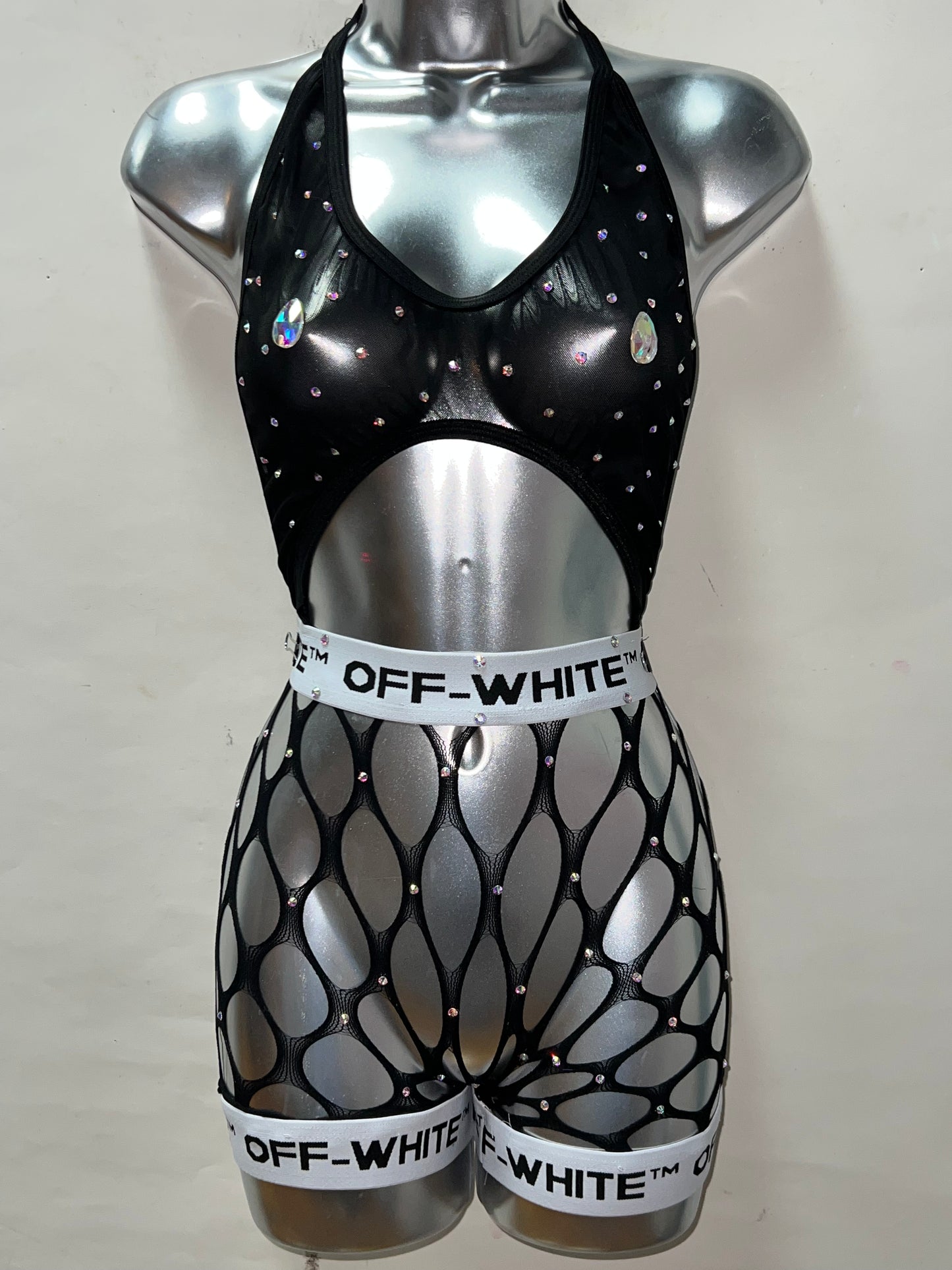 One Piece Mesh/Fisnet Ensemble