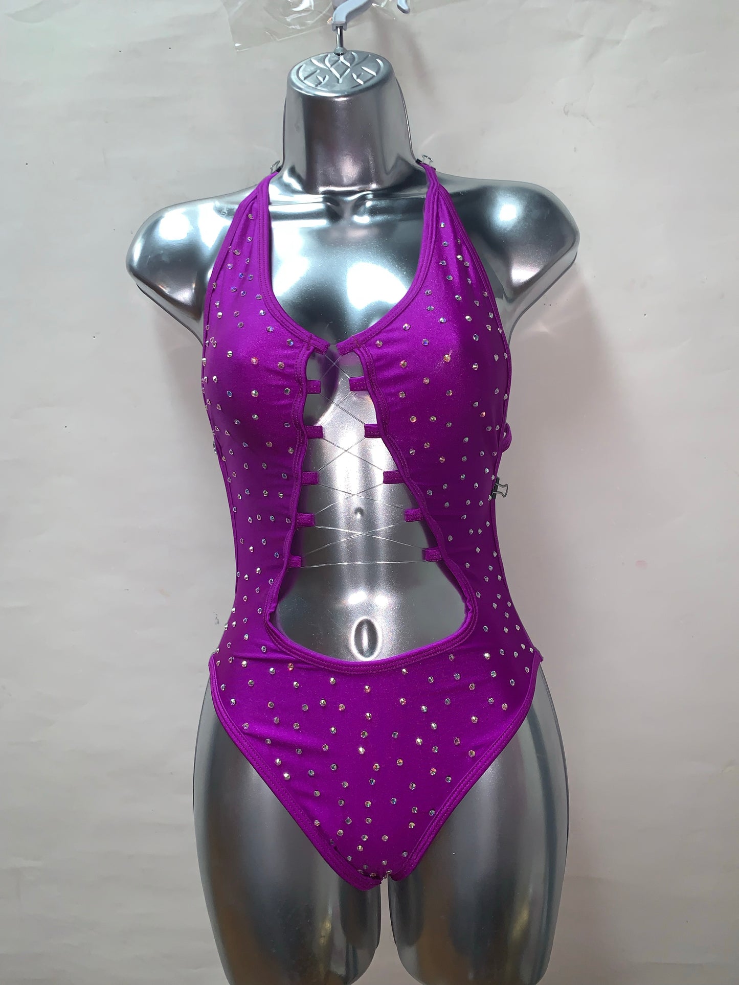 One Piece Rhinestone Ensemble