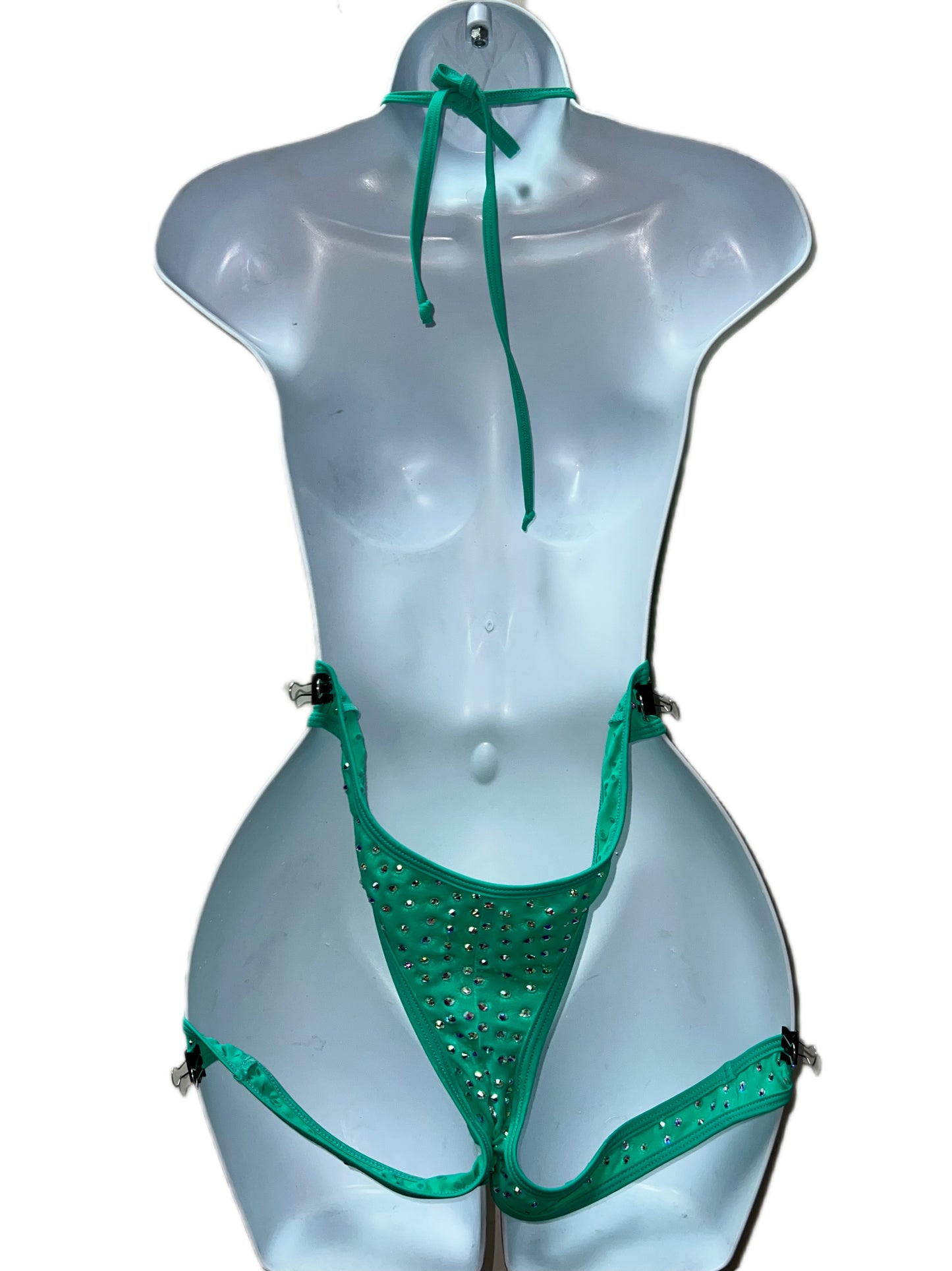 One Piece Rhinestone Ensemble
