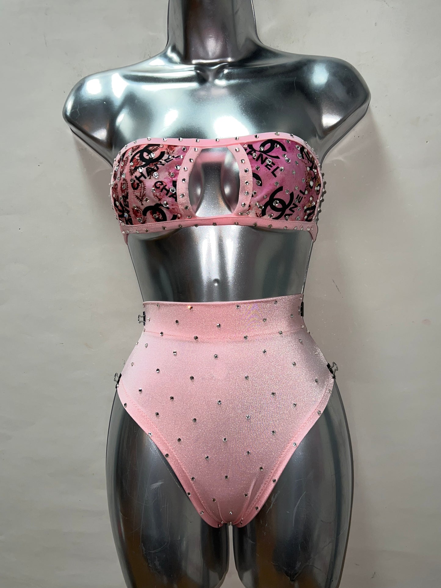 Two Piece High Waist Set