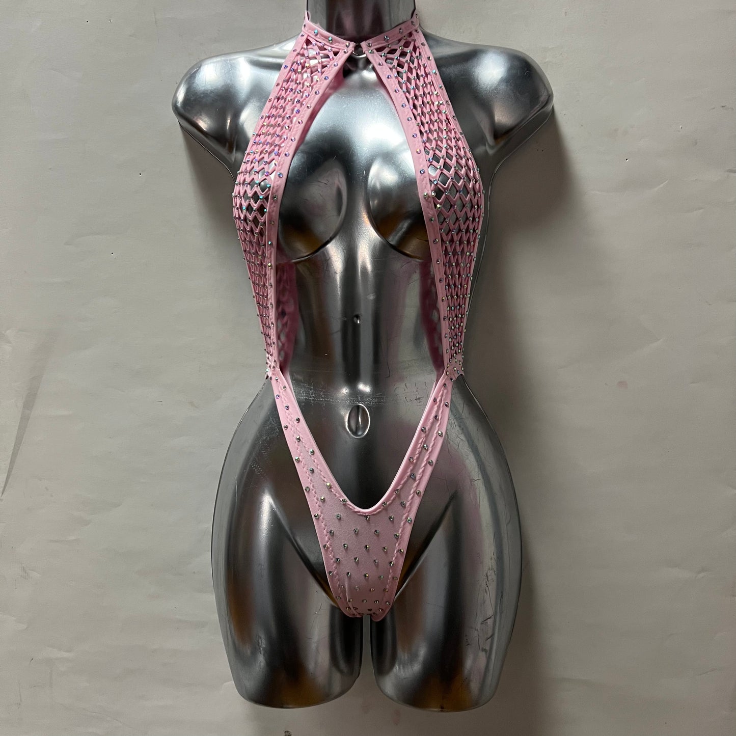 One Piece Pink Ensemble