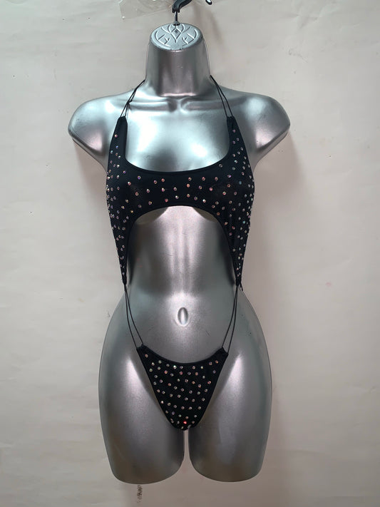 One Piece Rhinestone Ensemble