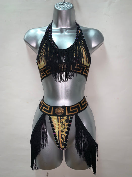 TWO PIECE FRINGE SET