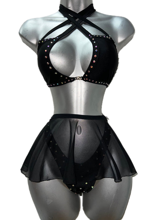 THREE PIECE SKIRT SET