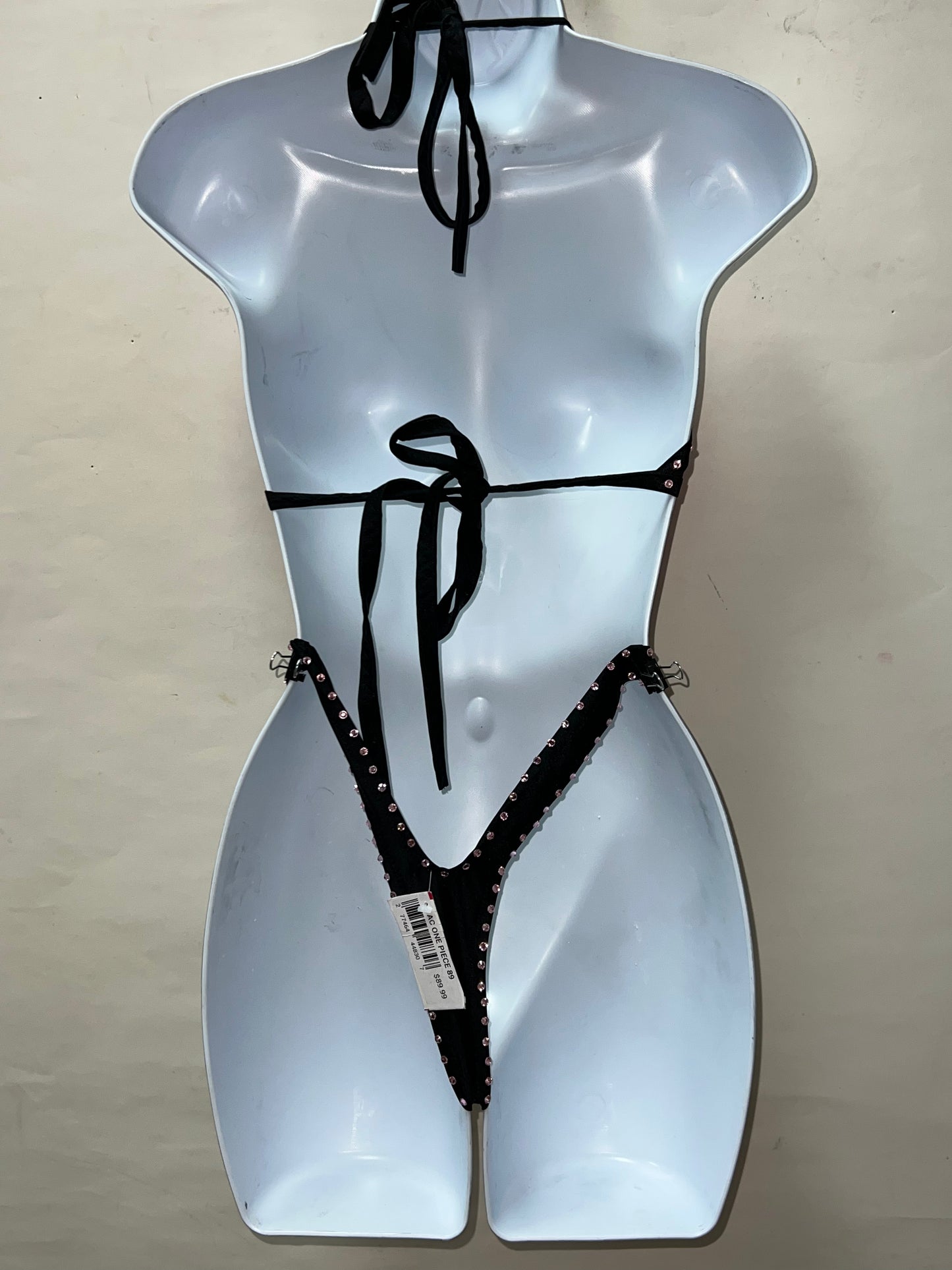 Two Piece Pink Fringe Set