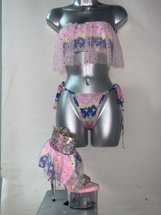 Three Piece Thong Set