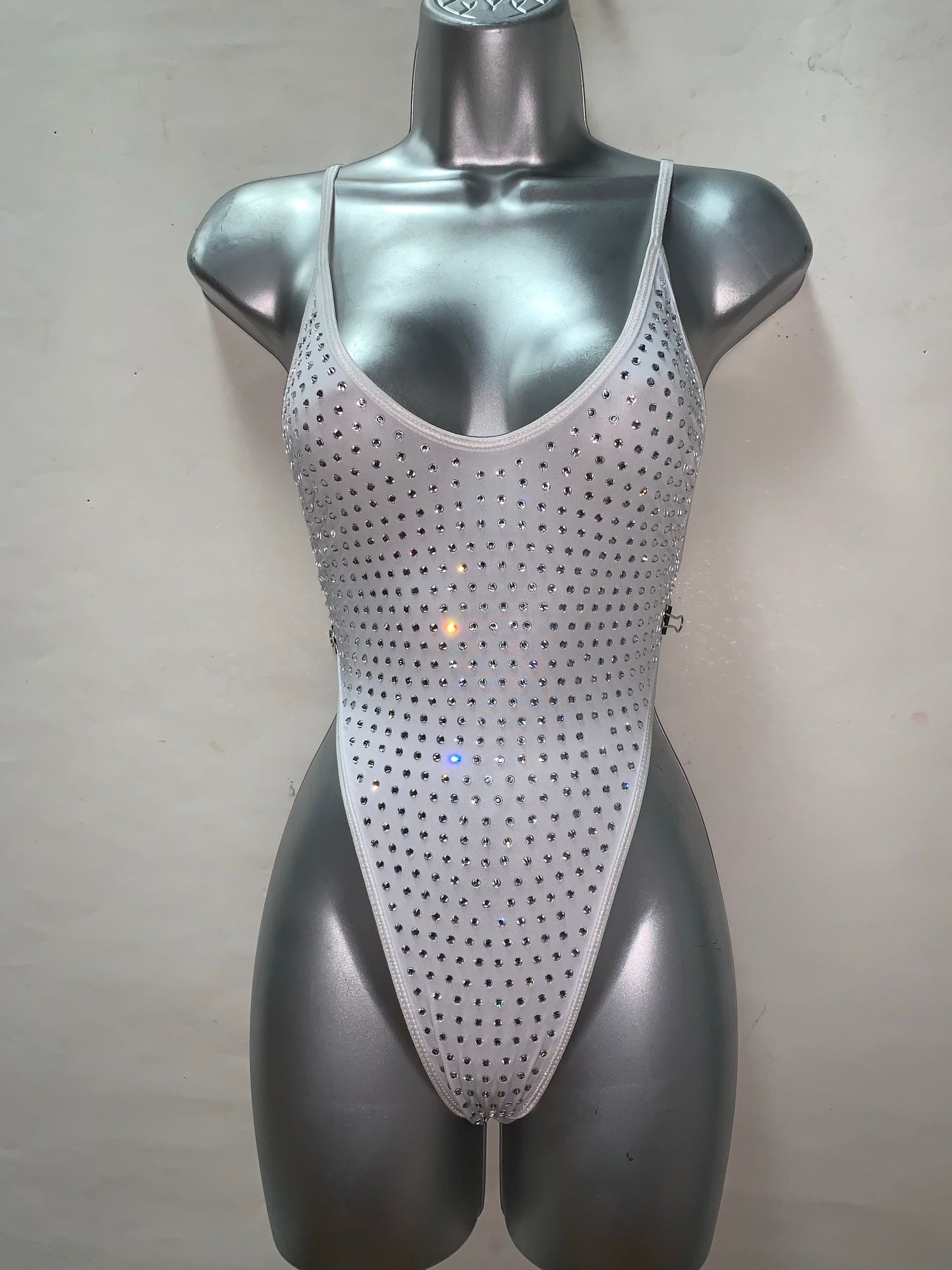 WHITE ONE PIECE BODYSUIT