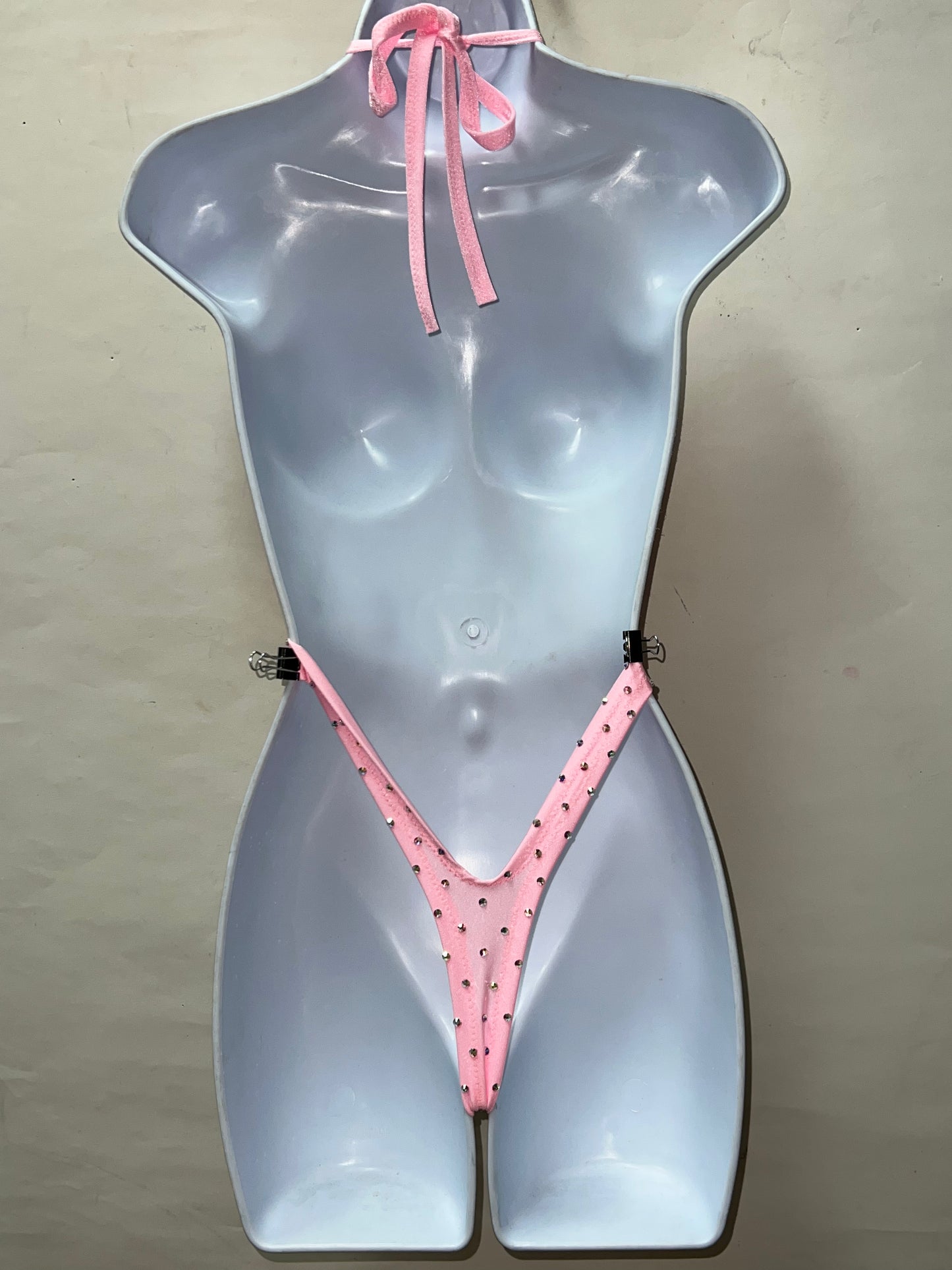 One Piece Baby Pink Ensemble