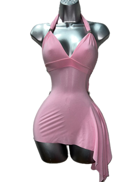 BABY PINK MINI DRESS