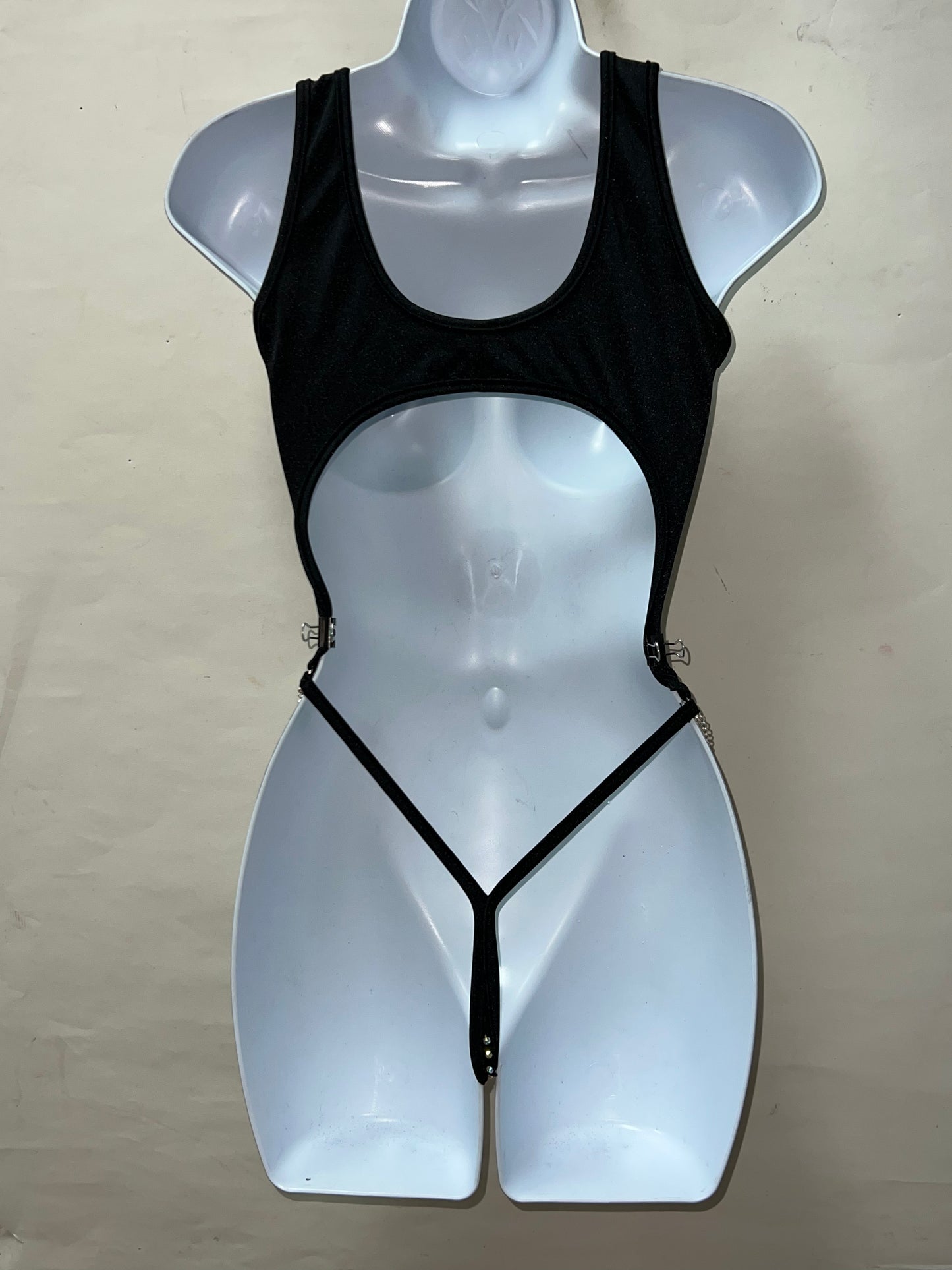 Rhinestone one Piece Ensemble