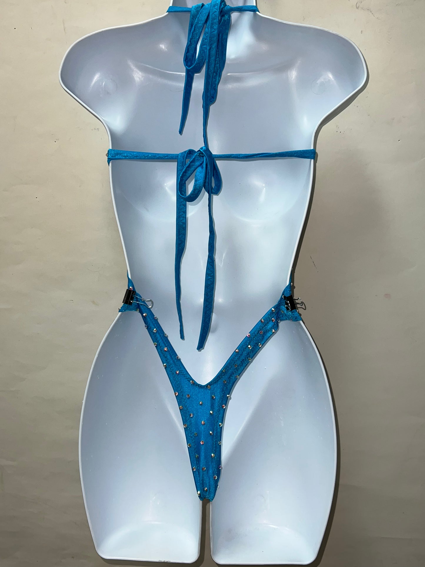 One Piece Rhinestone Ensemble