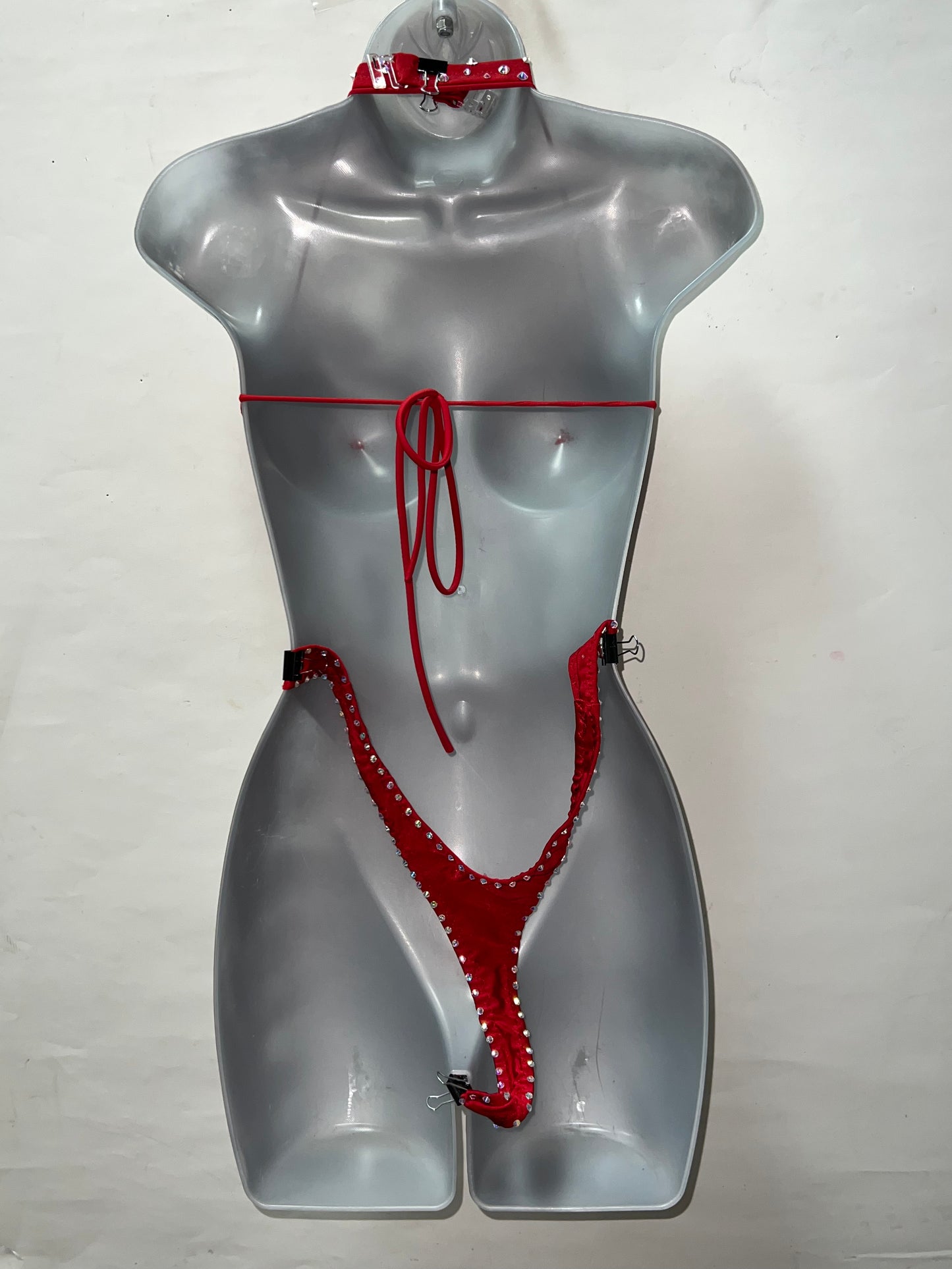 TwoPiece Red Short Set