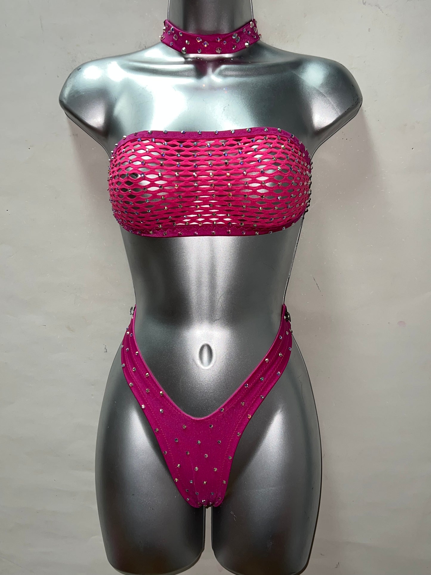 Three Piece Hot Pink Set