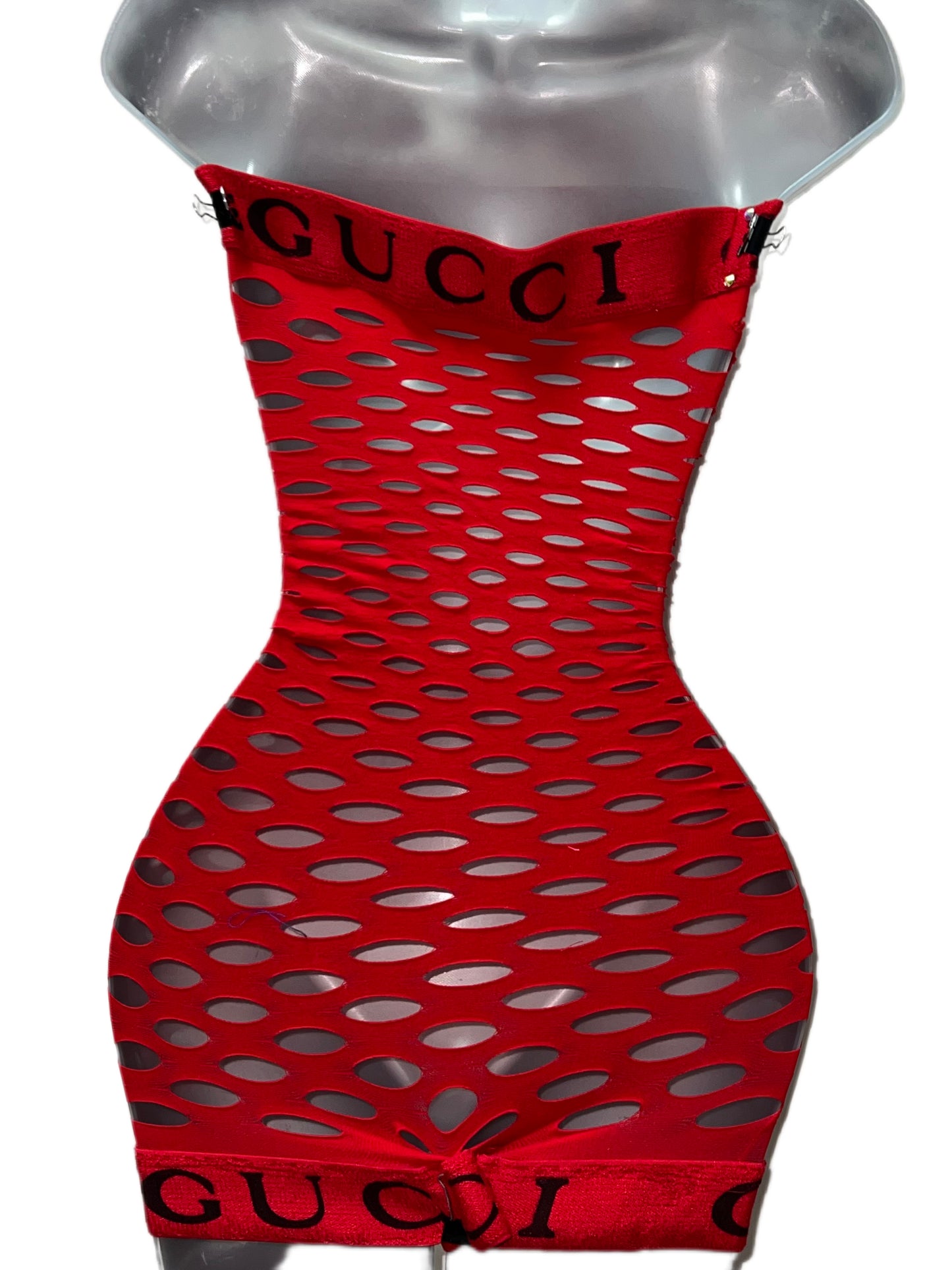 RED ONE PIECE SHORTS SET