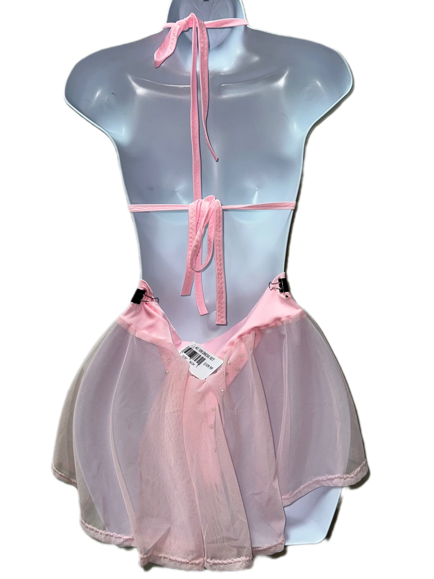 FOUR PIECE PINK SKIRT SET