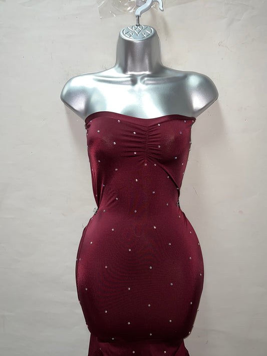 Rhinestone’s Tube Dress