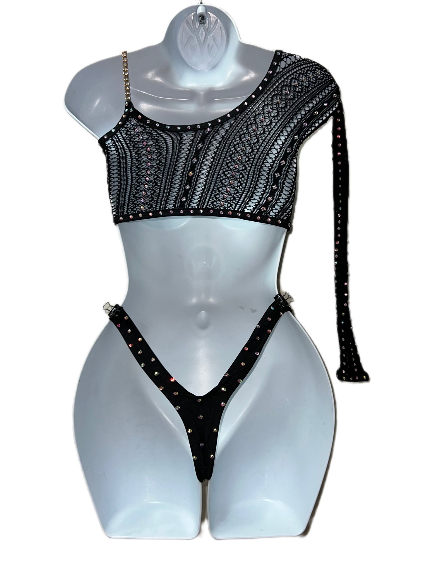 TWO PIECE NET OUTFIT