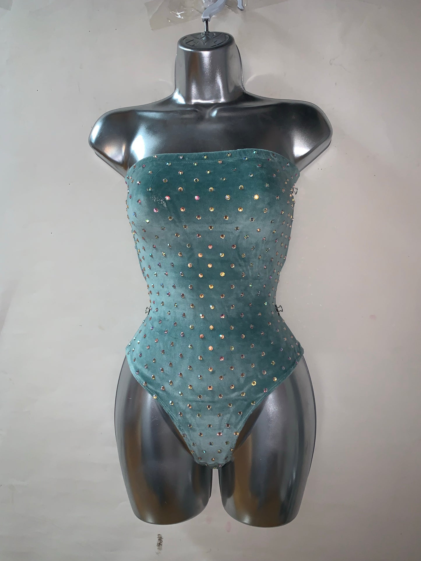 One Piece Rhinestone Ensemble