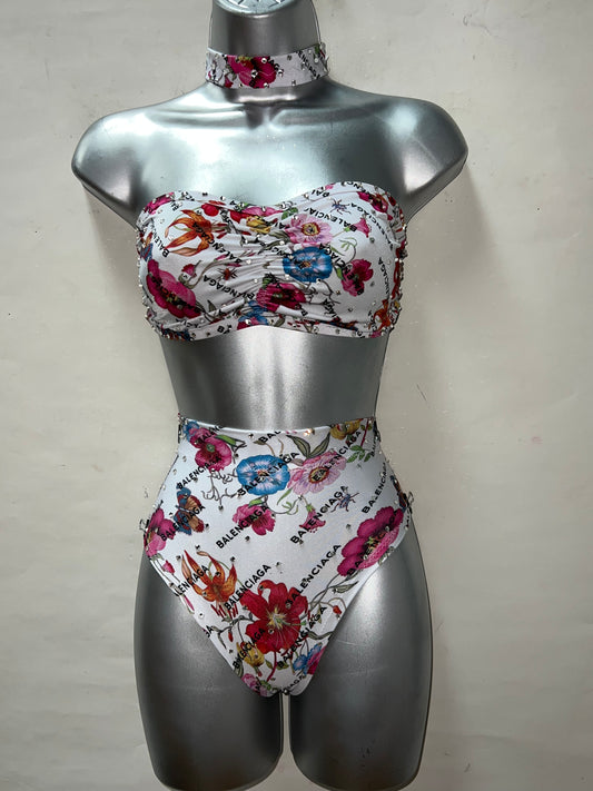 Three Piece Hi Waist Set