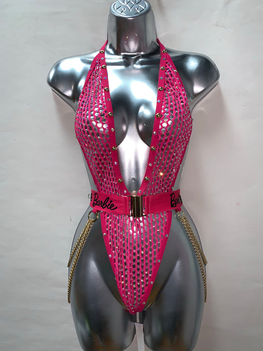 ONE PIECE PINK CHAINS BARBIE