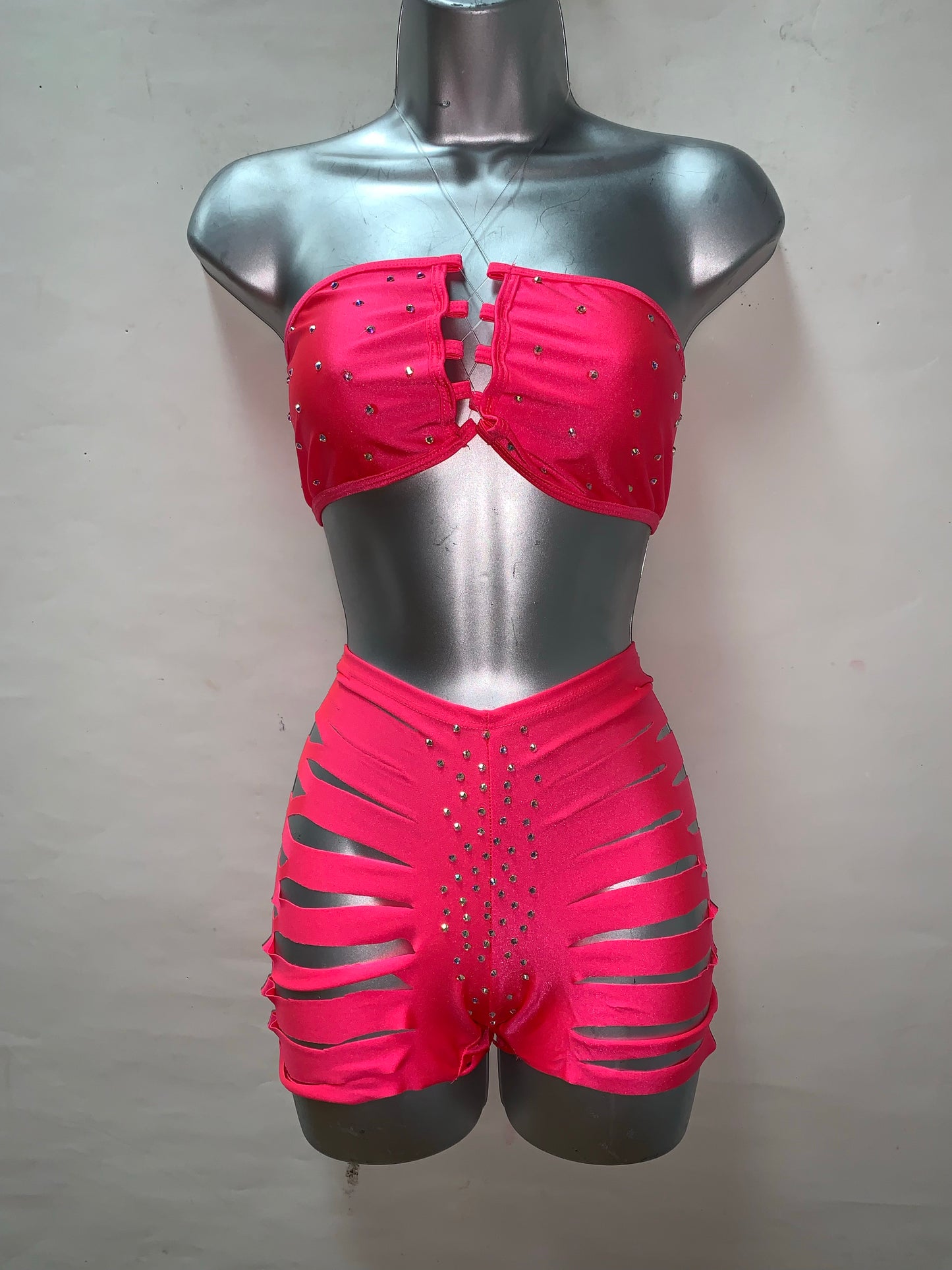 Two Piece Short w/ Slits