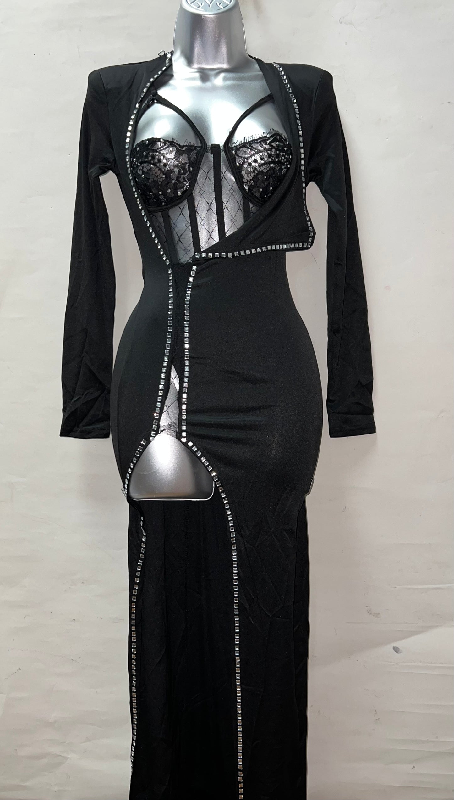 Two Piece Gown Set